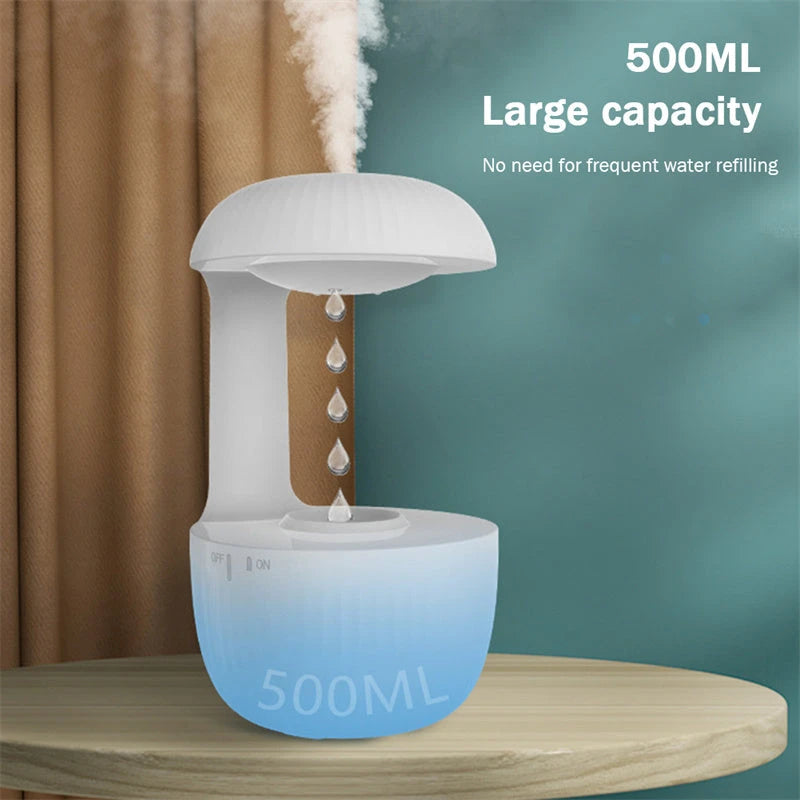 Humidificador antigravedad con efecto visual